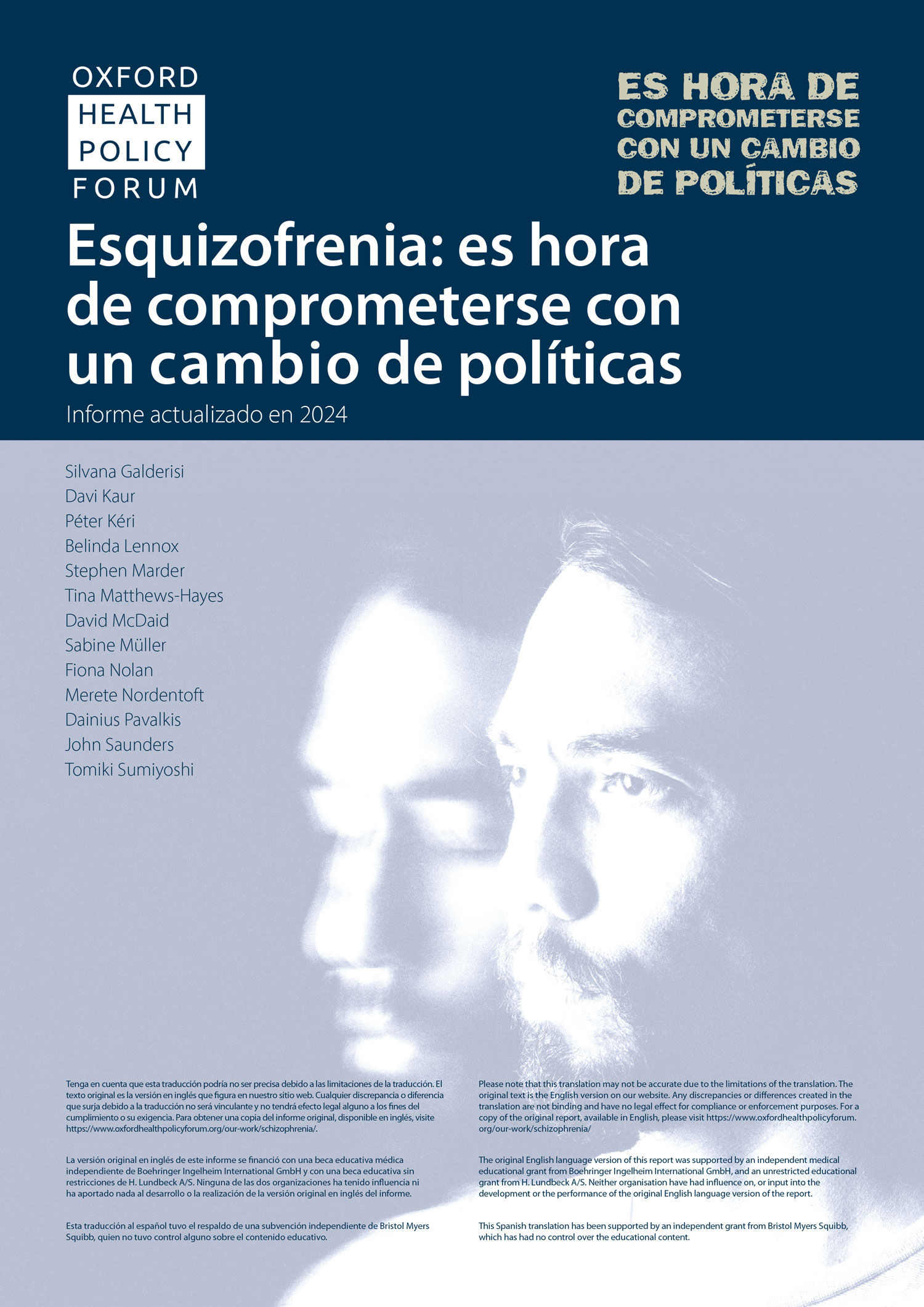 OHPF-Schizophrenia-Report-Spanish-FINAL-1-Cover OHPF-Schizophrenia-Report-Spanish-FINAL-1-Cover